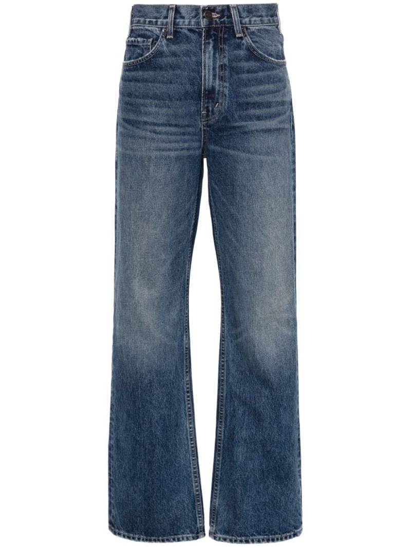 Nili Lotan high-rise straight-leg jeans - Blue von Nili Lotan
