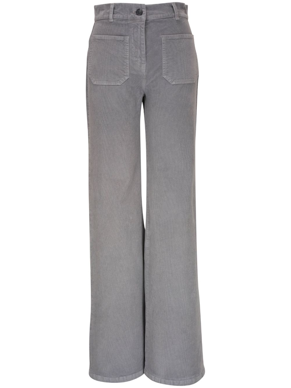 Nili Lotan high-waisted denim trousers - Grey von Nili Lotan