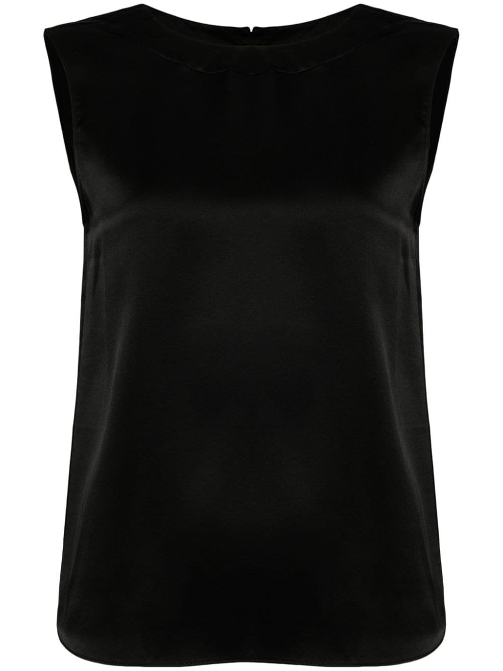 Nili Lotan sleeveless silk top - Black von Nili Lotan