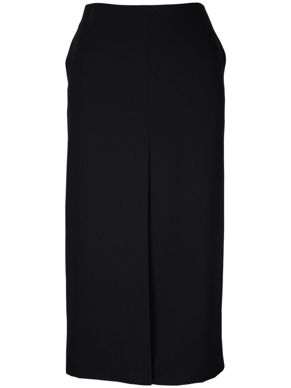 Nili Lotan virgin wool midi skirt - Black von Nili Lotan