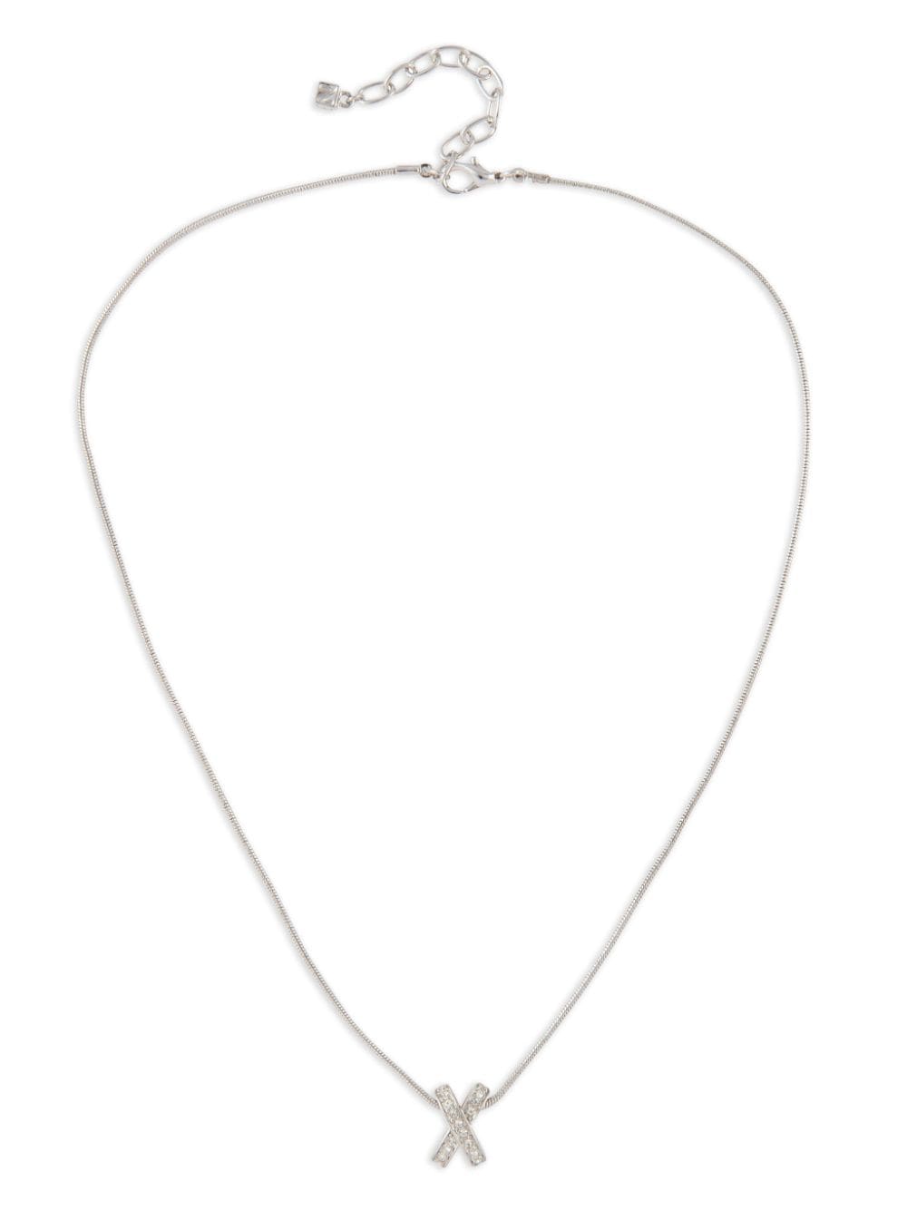 Nina Ricci 1990s pre-owned rhodium-plated necklace - Silver von Nina Ricci