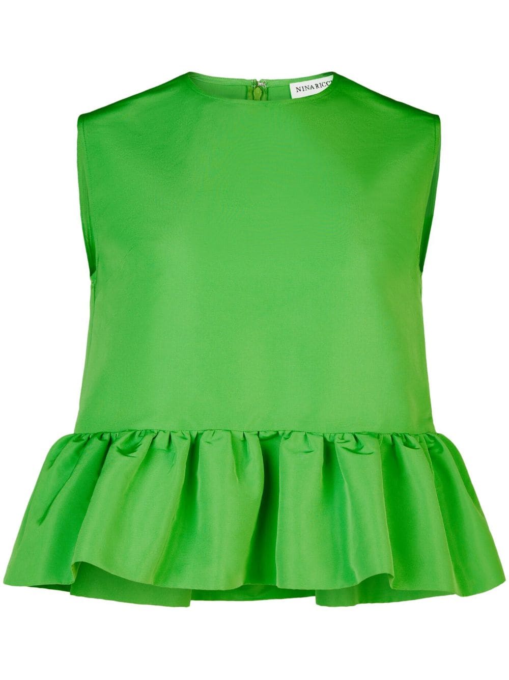Nina Ricci bow-detailing sleeveless top - Green von Nina Ricci