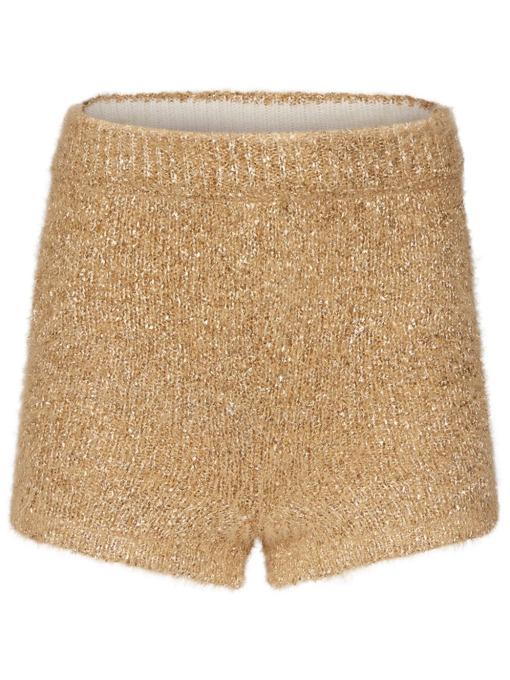 Nina Ricci high-waisted tweed shorts - Neutrals von Nina Ricci