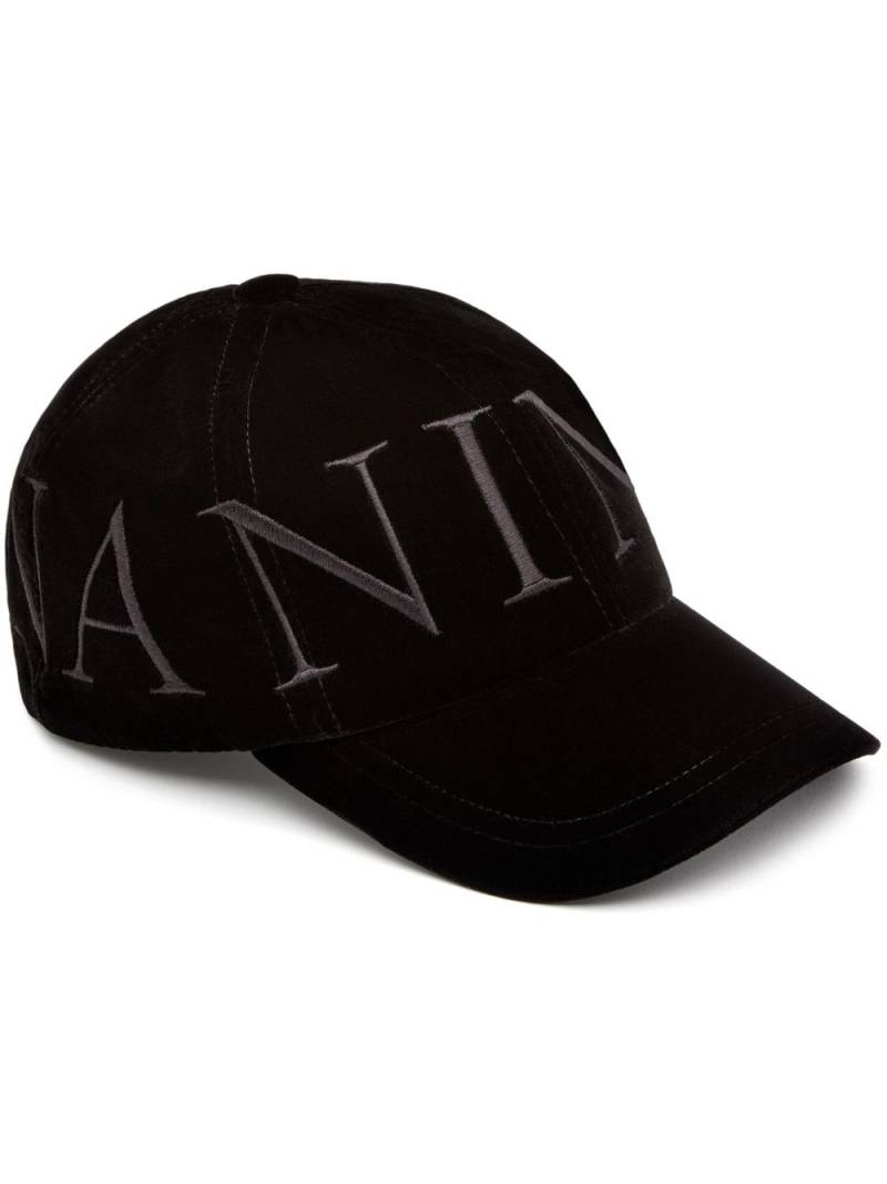 Nina Ricci logo-embroidered baseball cap - Black von Nina Ricci