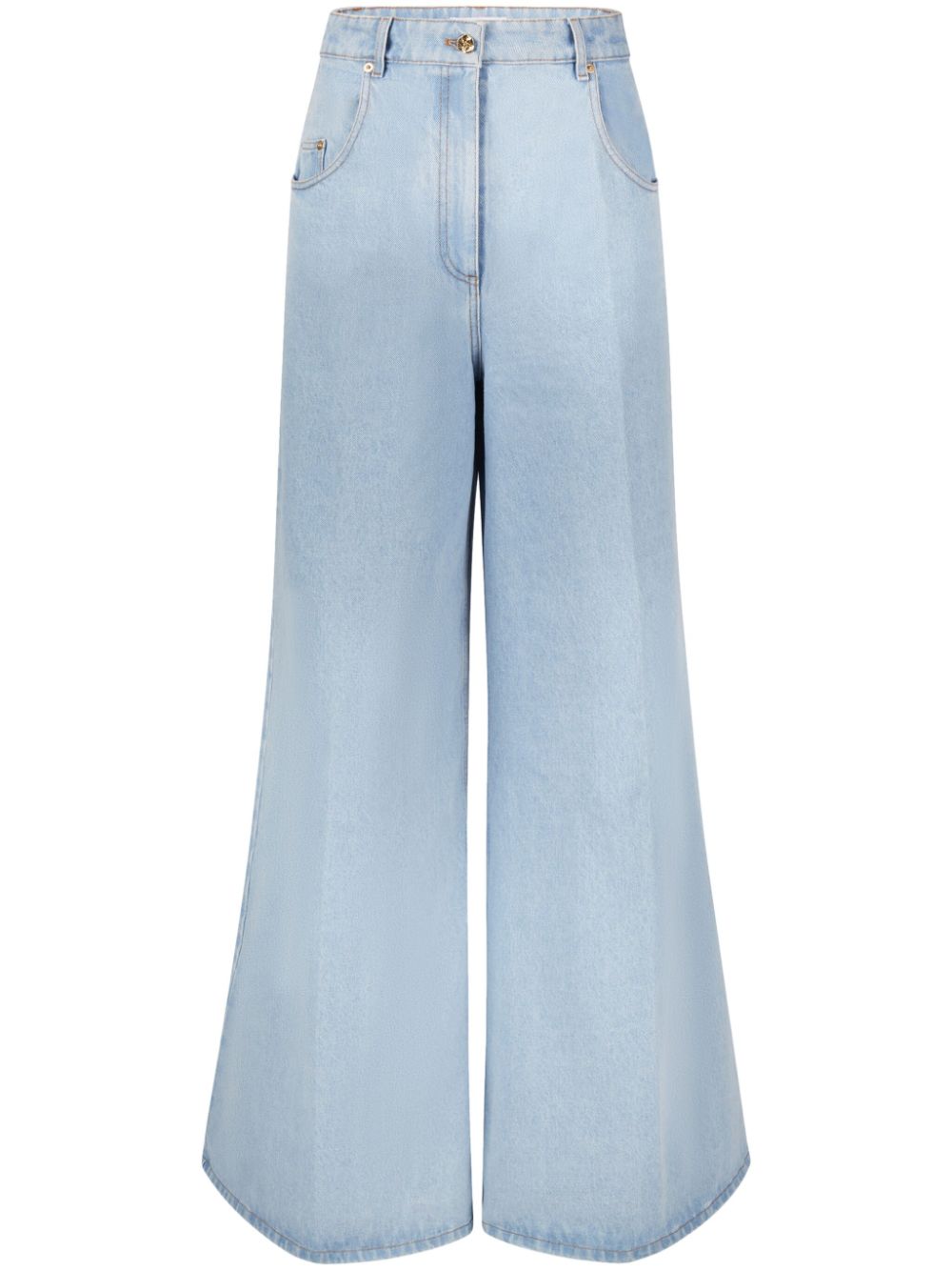 Nina Ricci mid-rise flared jeans - Blue von Nina Ricci