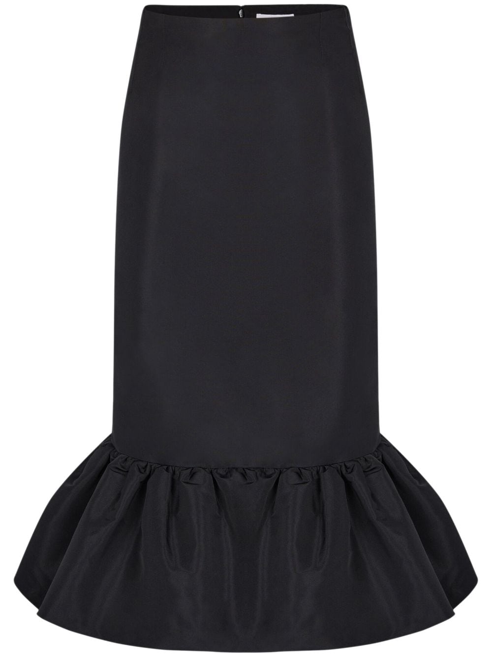 Nina Ricci peplum-hem high-waist skirt - Black von Nina Ricci