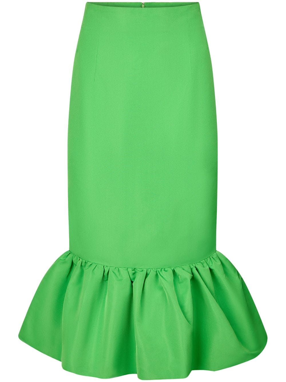 Nina Ricci peplum-hem pencil skirt - Green von Nina Ricci