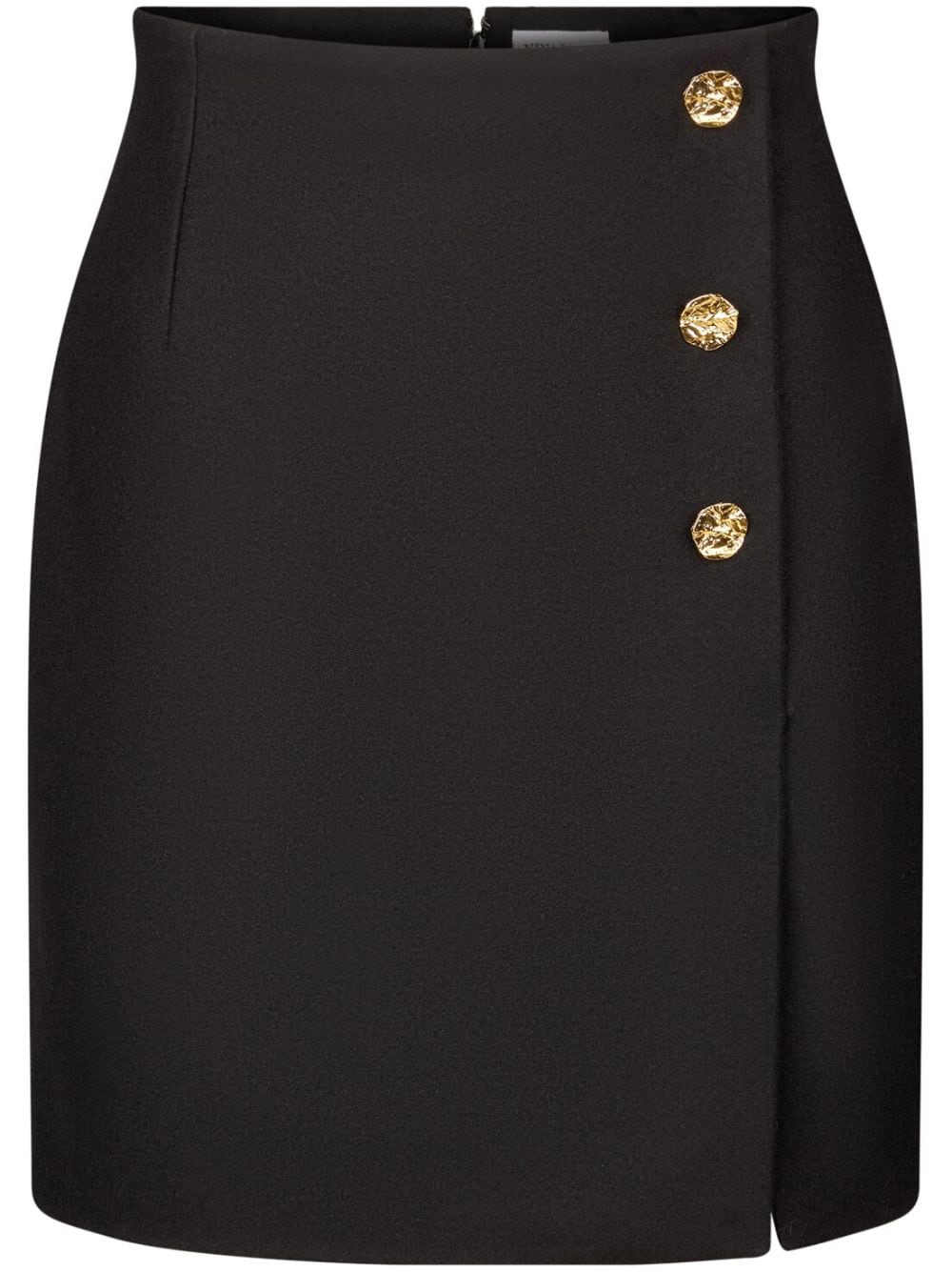 Nina Ricci wool-blend A-line mini skirt - Black von Nina Ricci