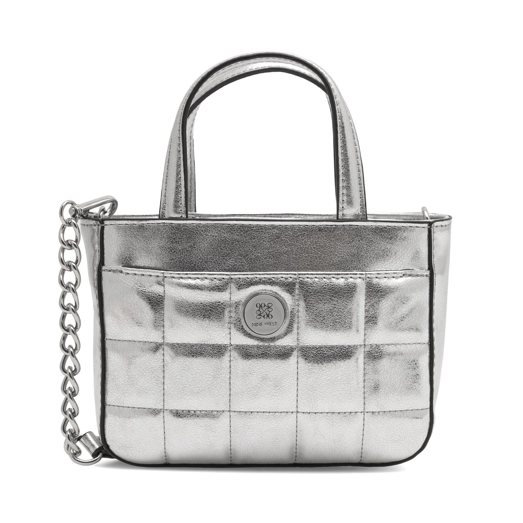 Handtasche Nine West Holden NYM135277 Silver von Nine West