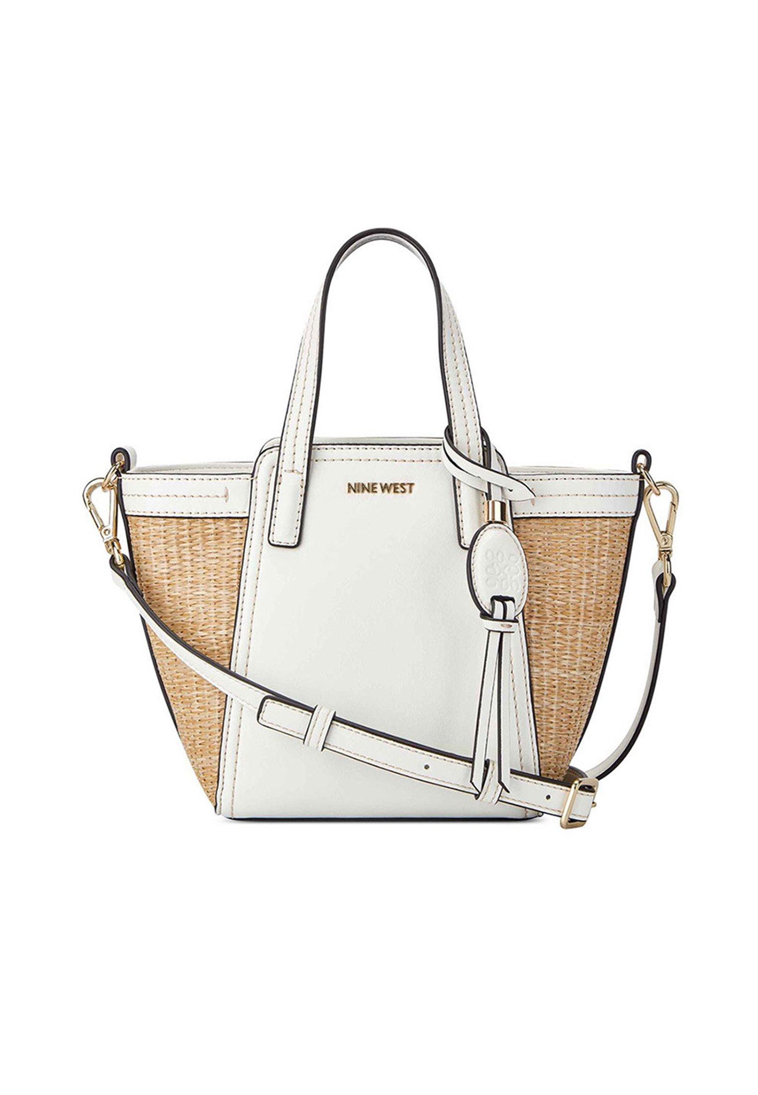 Jenae Mini Elite Tote Handtasche Damen Weiss Bunt ONE SIZE von Nine West