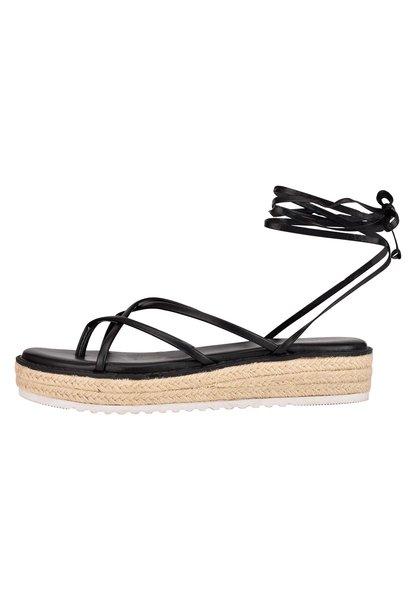 Candid3 Sandalen Damen Schwarz 35 von Nine West