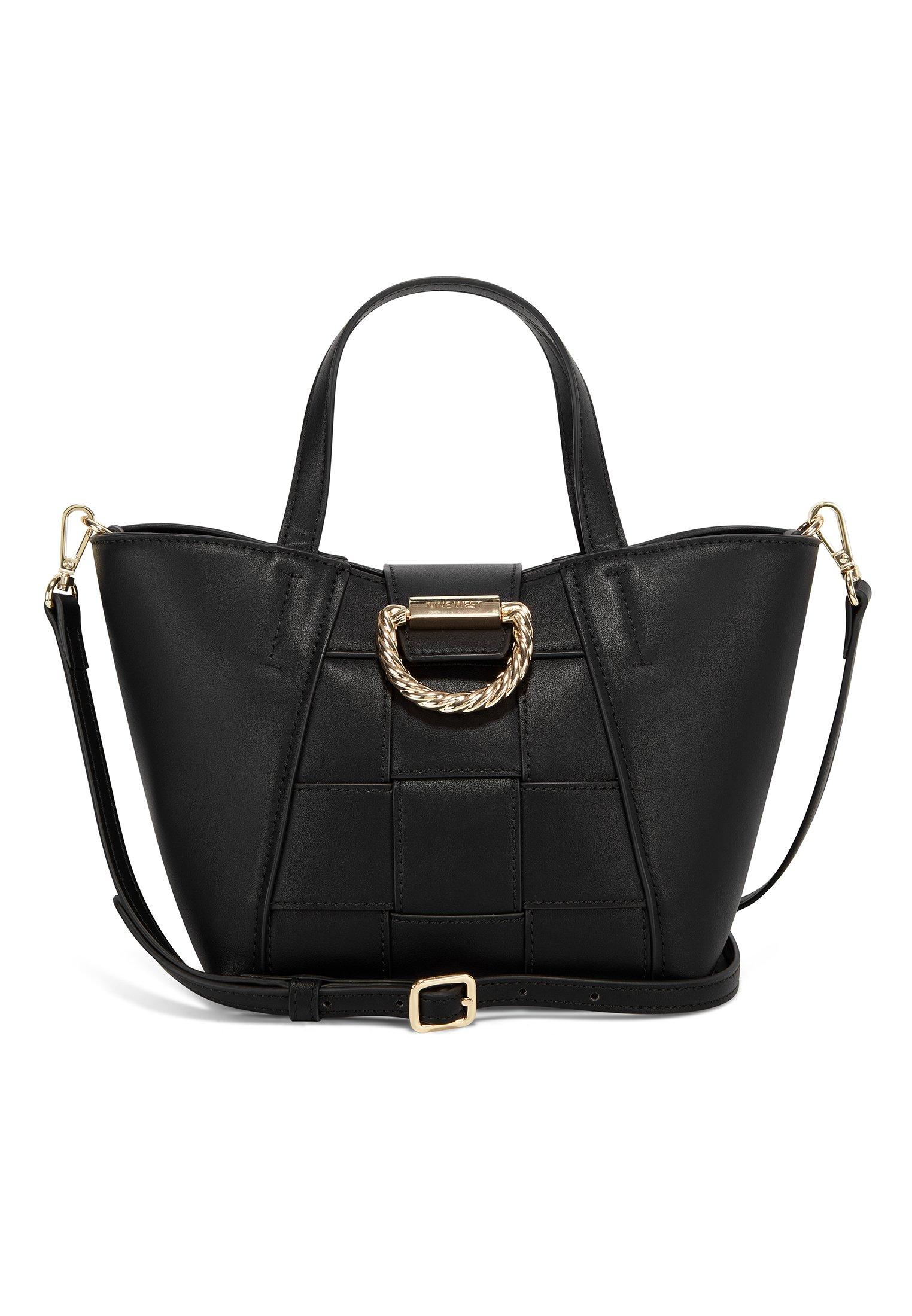 Adler Small Tote Handtasche Damen Schwarz ONE SIZE von Nine West