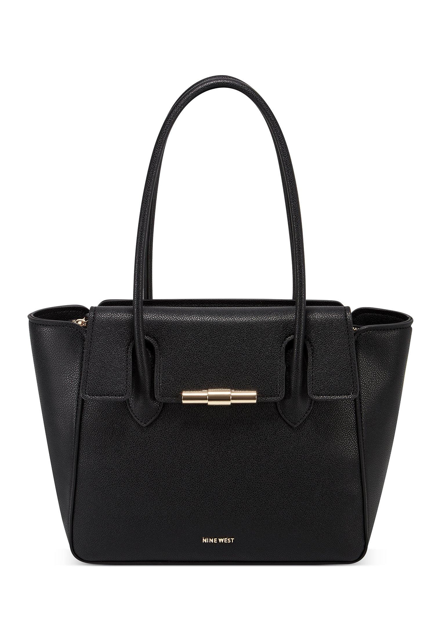 Hollis Elite Tote Handtasche Damen Schwarz ONE SIZE von Nine West