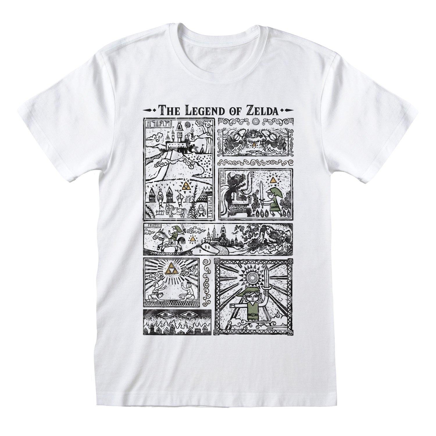 "drawings" Tshirt Damen Weiss XXL von Nintendo