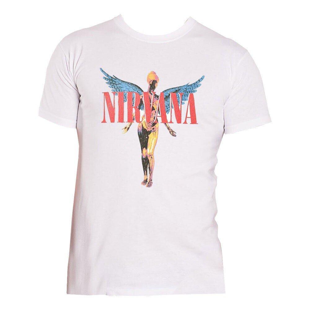 Angelic Tshirt Damen Weiss L von Nirvana