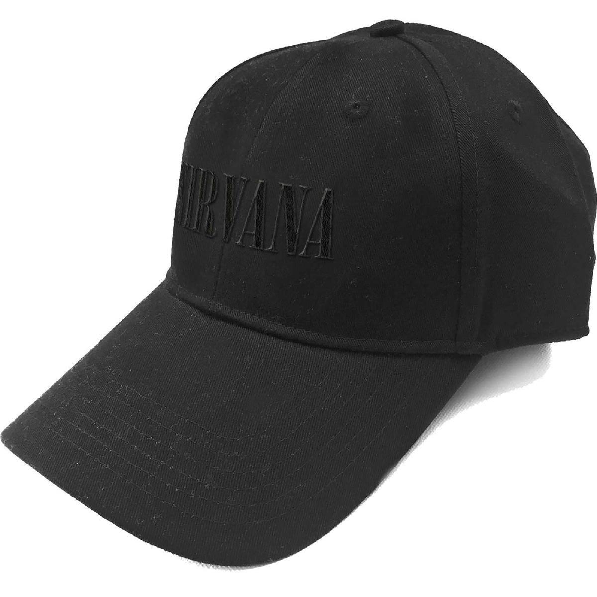 Baseballmütze Logo Damen Schwarz ONE SIZE von Nirvana