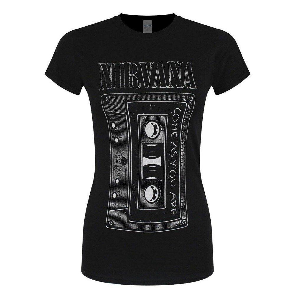 Come As You Are Tshirt Damen Schwarz XL von Nirvana