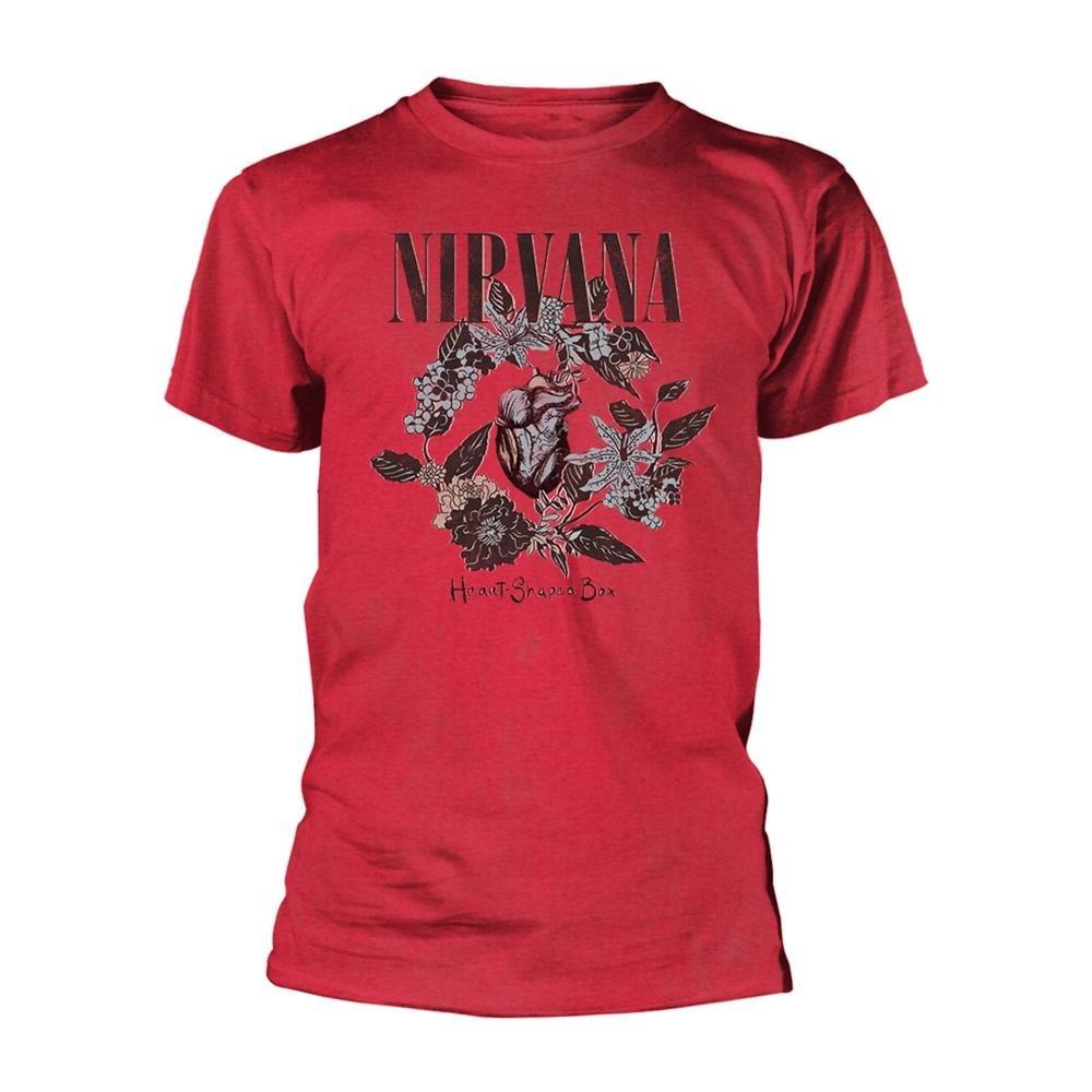 Heart Shaped Box Tshirt Damen Rot Bunt XXL von Nirvana