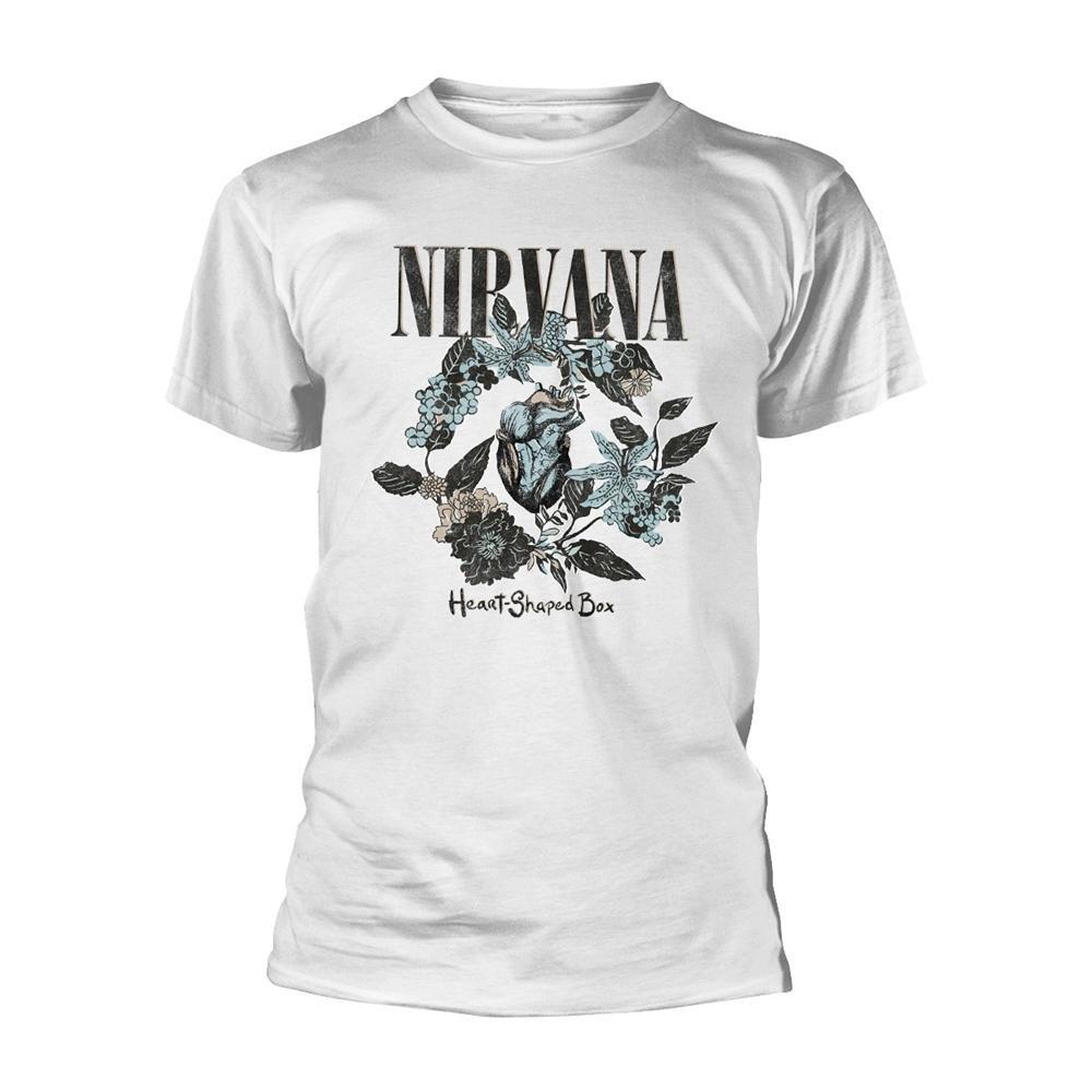 Heart Shaped Box Tshirt Damen Weiss L von Nirvana