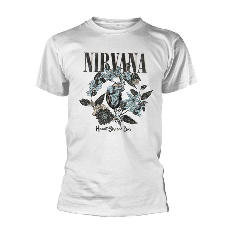 Heart Shaped Box Tshirt Damen Weiss XL von Nirvana