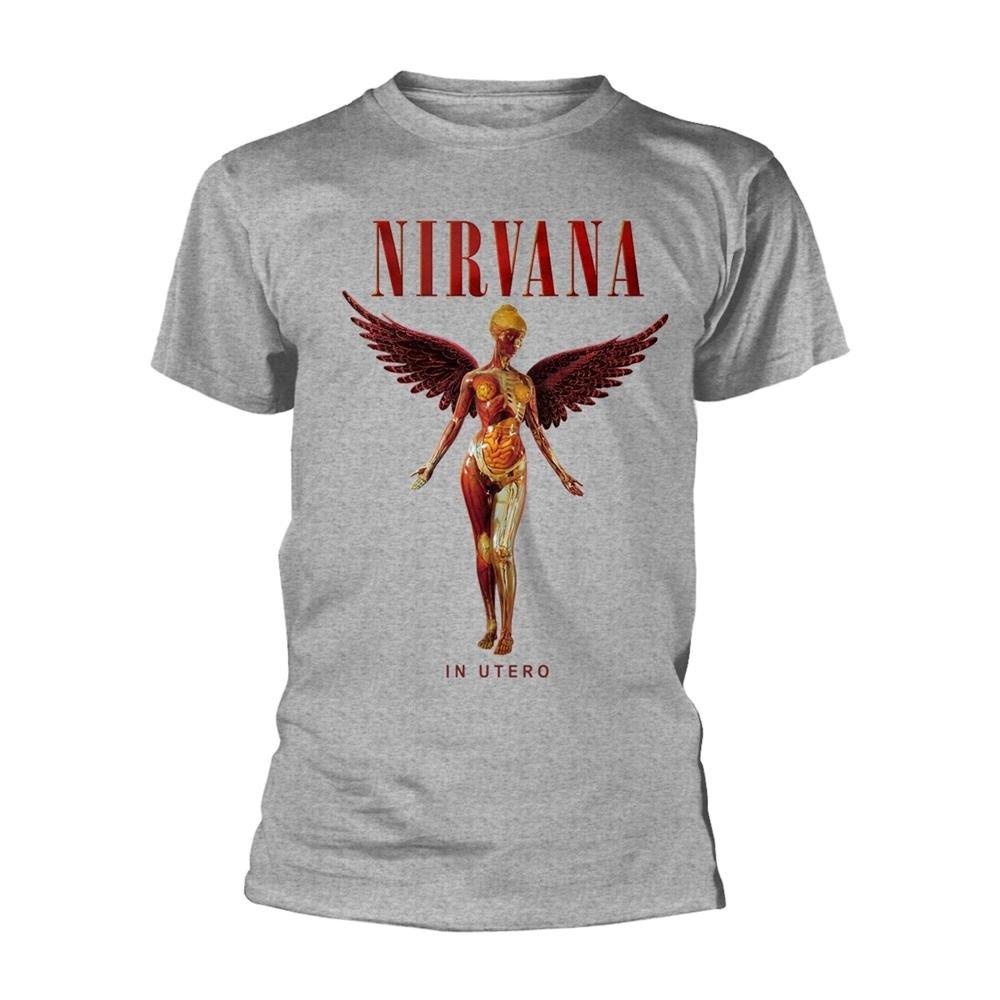 In Utero Tshirt Damen Grau XL von Nirvana