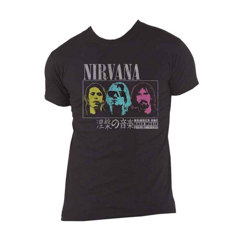 Japan! Tshirt Damen Schwarz XXL von Nirvana