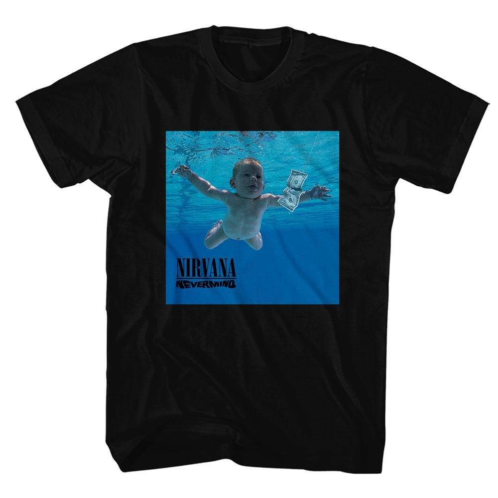 Nevermind Tshirt Damen Schwarz L von Nirvana