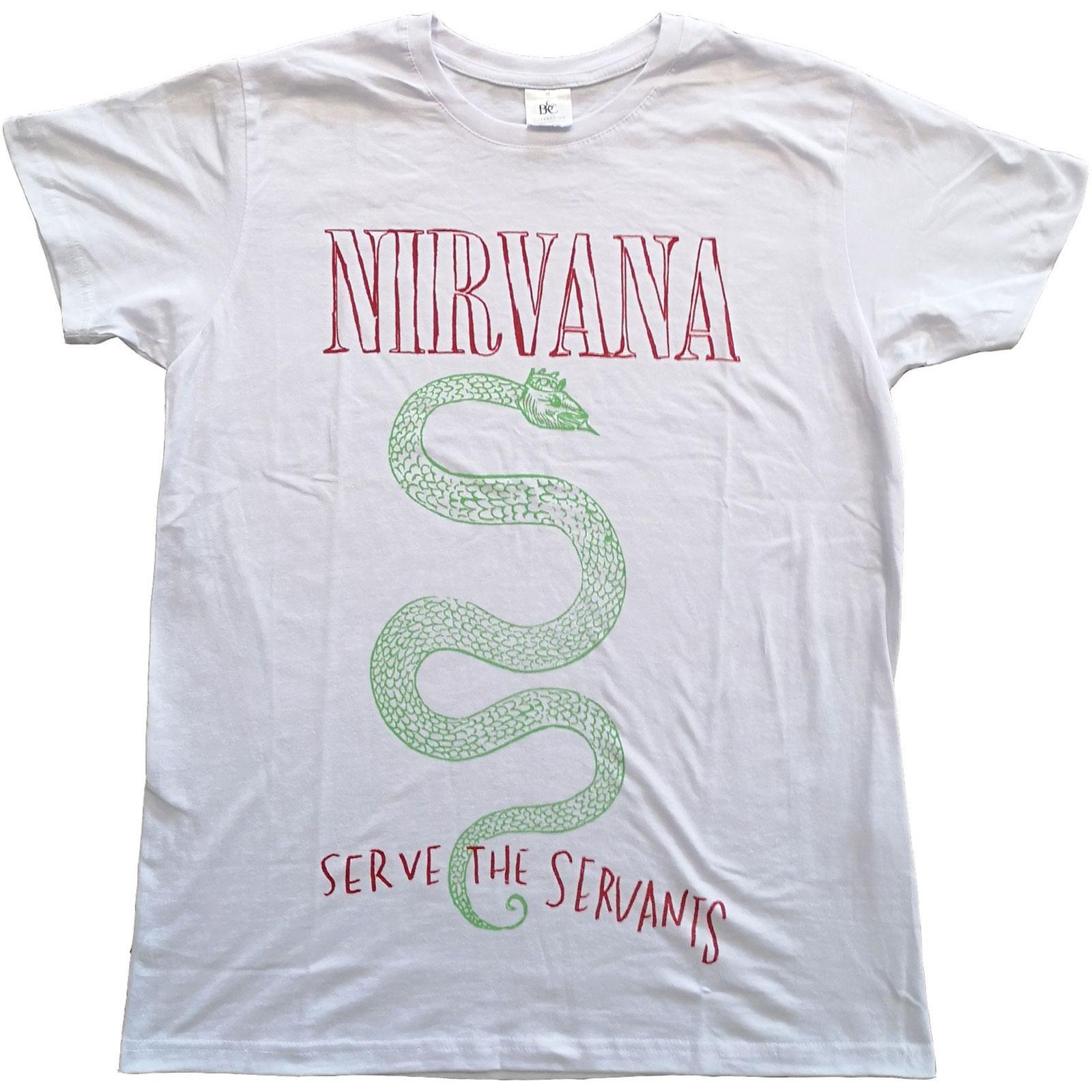 Serve The Servants Tshirt Damen Weiss XXL von Nirvana