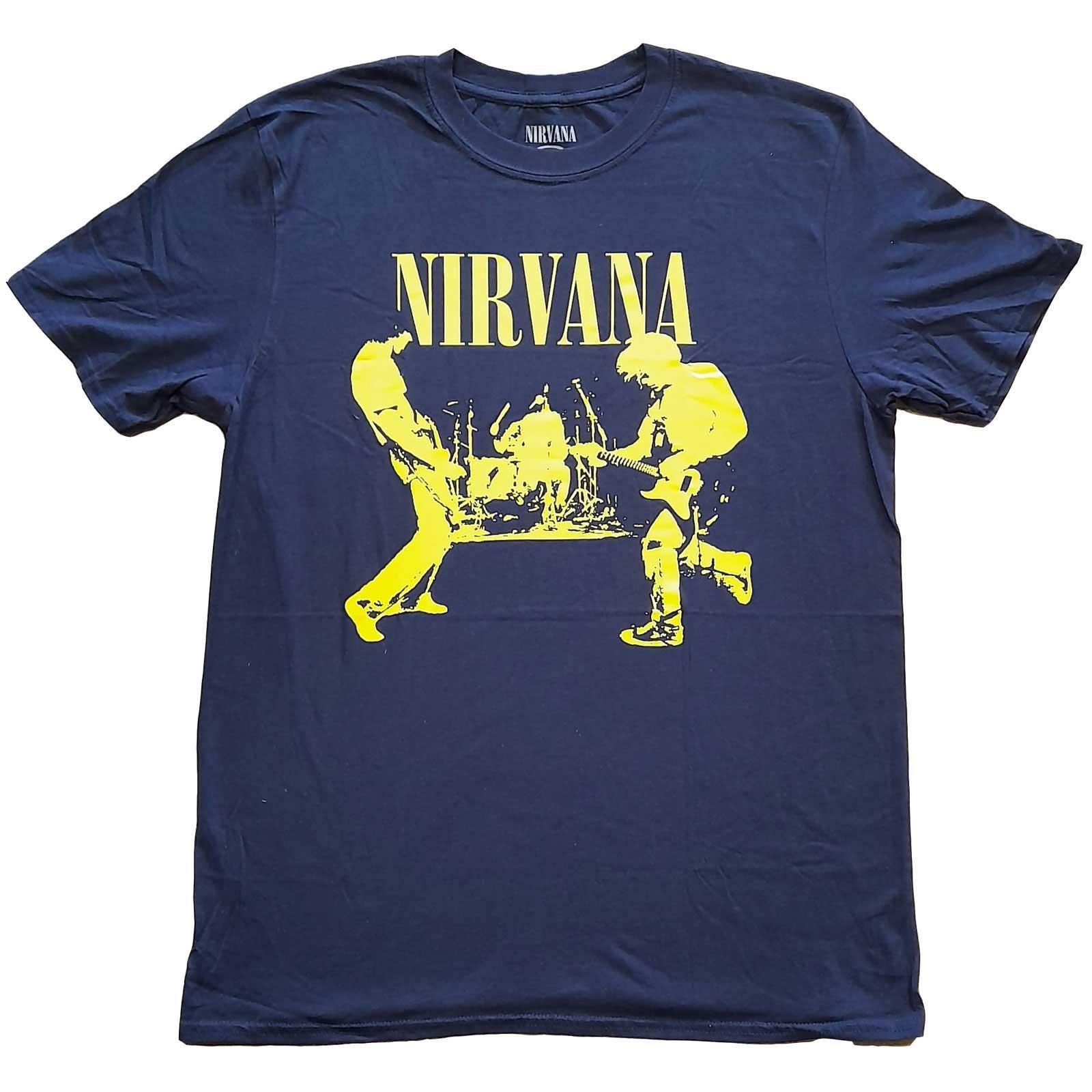 Stage Tshirt Damen Marine XL von Nirvana