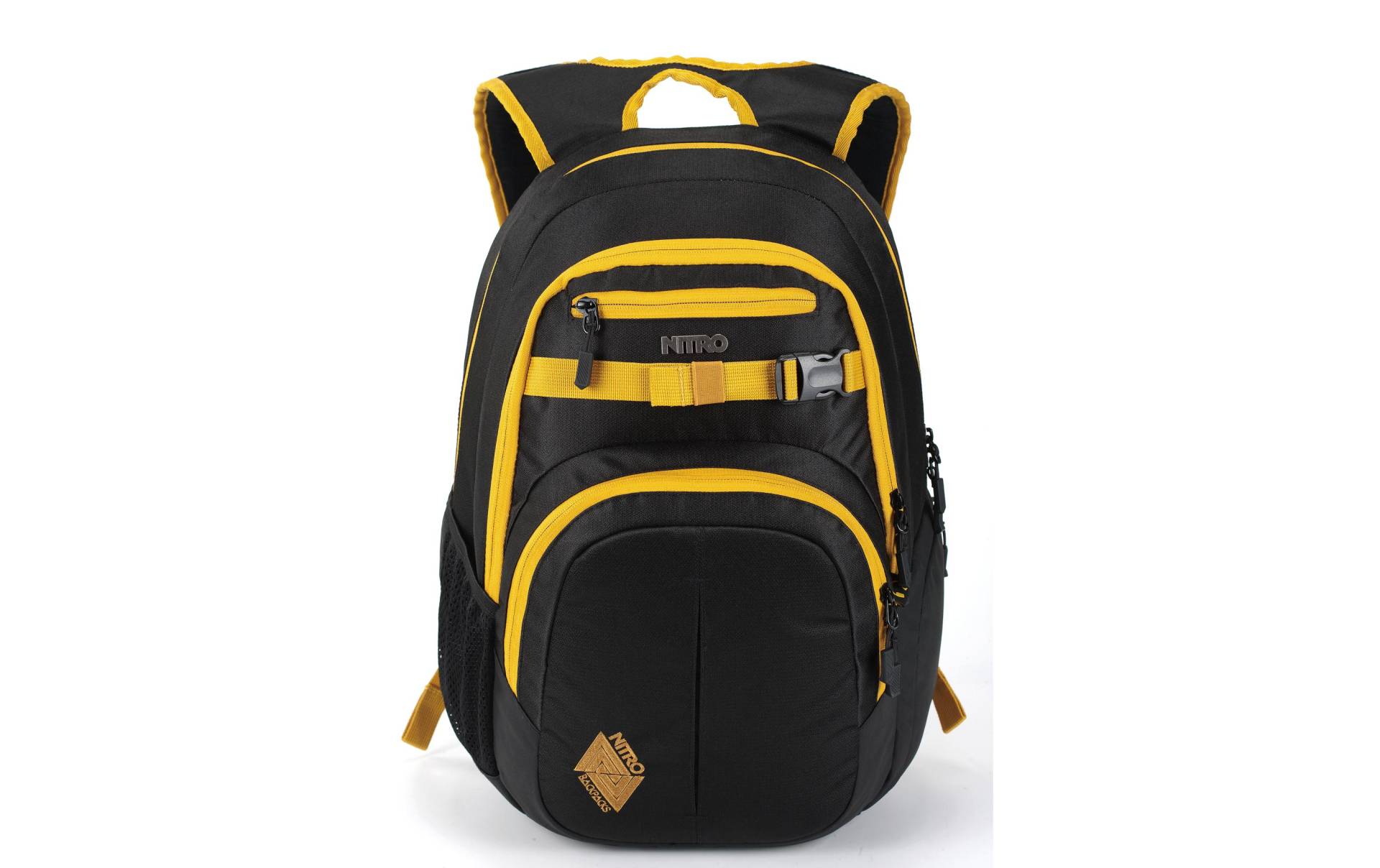 NITRO Schulrucksack »Chase Goldfarbenen Black 3« von Nitro