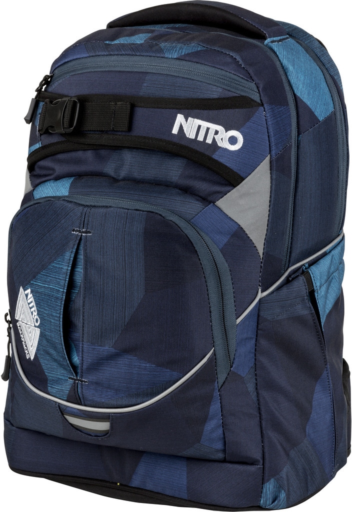 NITRO Schulrucksack »Superhero«, Reflektoren von Nitro