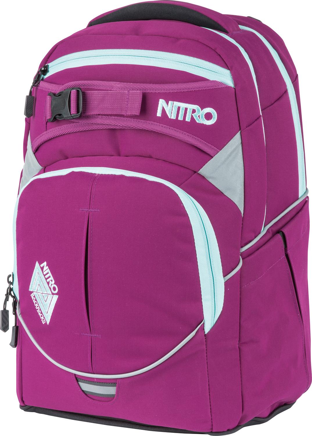 NITRO Schulrucksack »Superhero«, Reflektoren, Rucksack für Schule und Freizeit von Nitro