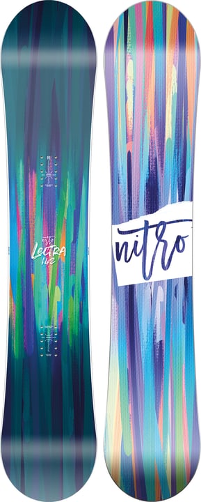 Nitro Lectra Brush inkl. Rythm (M) All Mountain Snowboard inkl. Bindung grün von Nitro