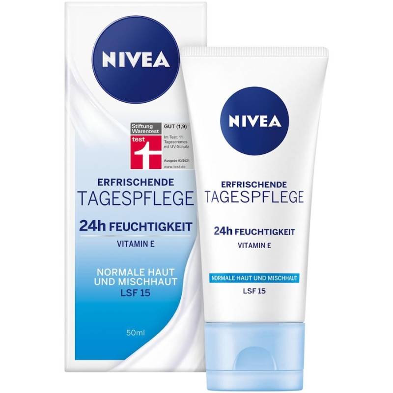 NIVEA  NIVEA Erfrischende Tagespflege LSF 15 gesichtscreme 50.0 ml von Nivea