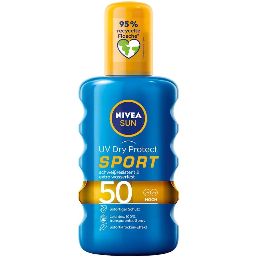 NIVEA NIVEA SUN NIVEA NIVEA SUN UV Dry Protect Sport Transparentes Spray LSF 50 sonnencreme 200.0 ml NIVEA NIVEA SUN NIVEA NIVEA SUN UV Dry Protect Sport Transparentes Spray LSF 50 sonnencreme 200.0 ml von Nivea