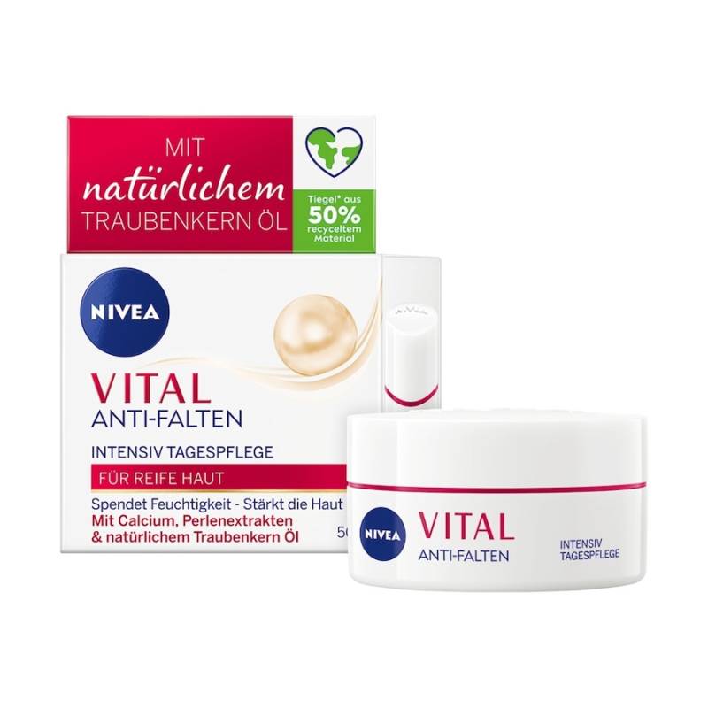 NIVEA  NIVEA VITAL Anti-Falten Intensiv Tagespflege antiaging_pflege 50.0 ml von Nivea