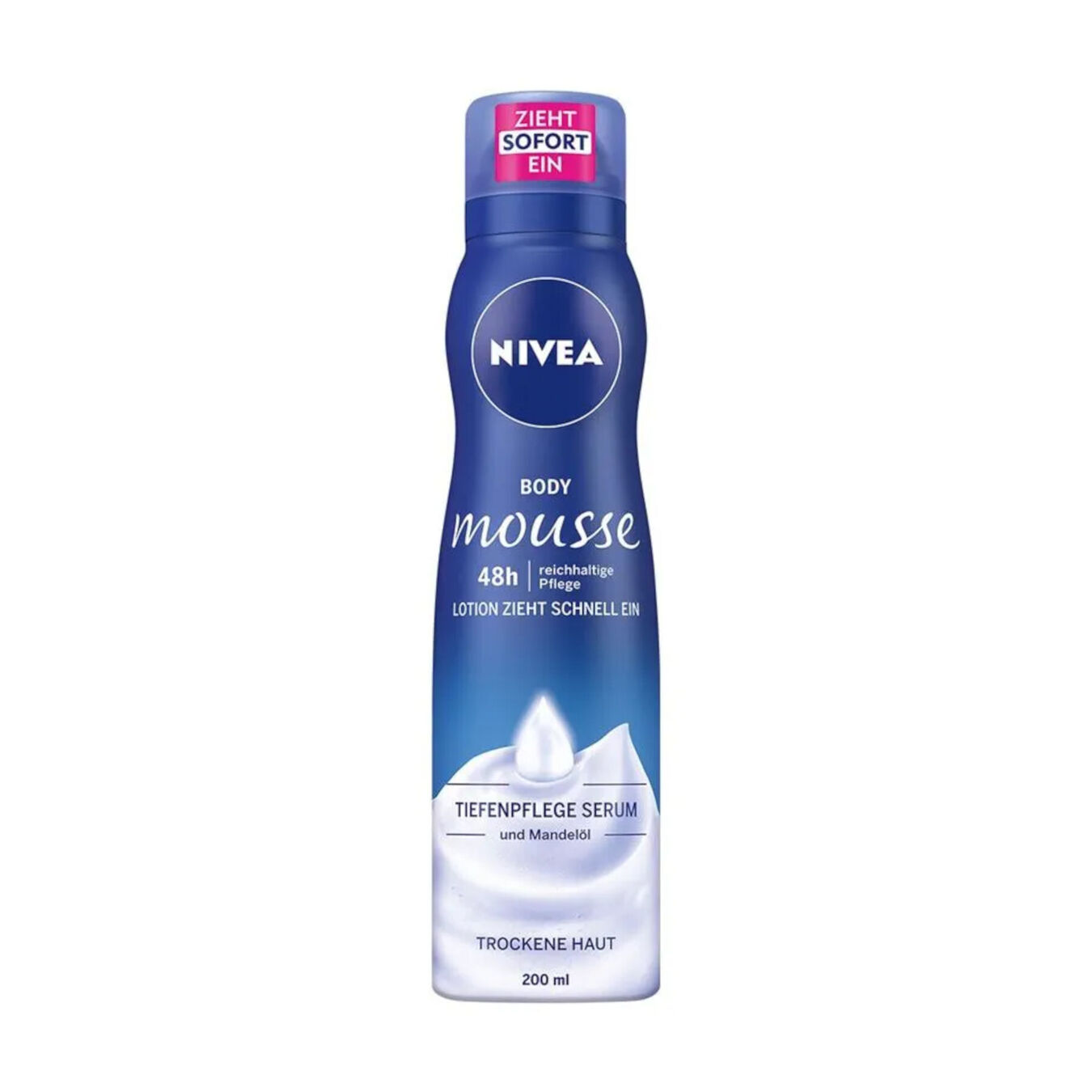 Nivea Body Mousse 48h reichhaltige Pflege 200ml Damen von Nivea