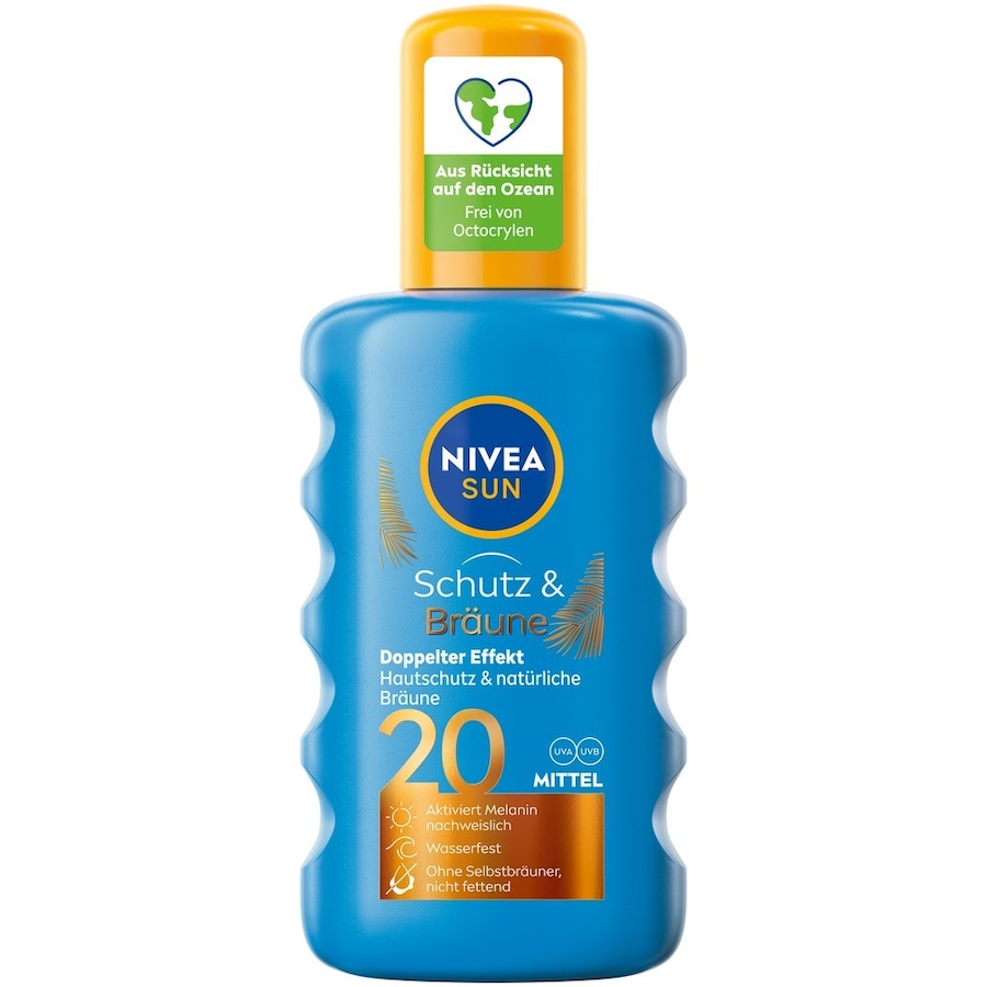 NIVEA  NIVEA Sun Schutz & Bräune Sonnenspray sonnencreme 200.0 ml von Nivea