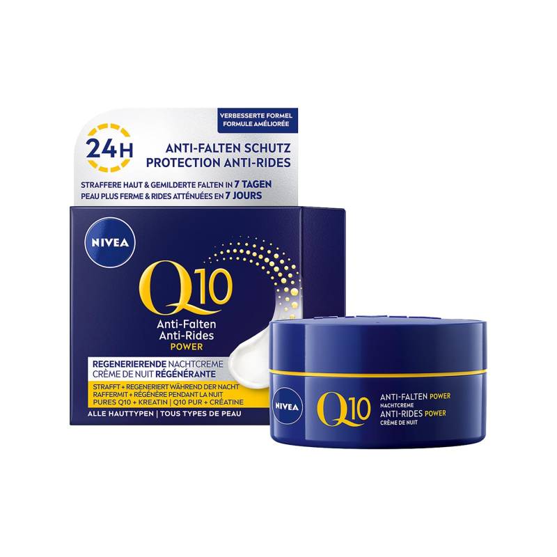 Q10plus Anti-falten Nachtcreme Damen  50ml von NIVEA