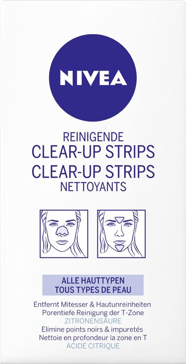 Reinigende Clear-up Strips Damen  6 Stück von NIVEA