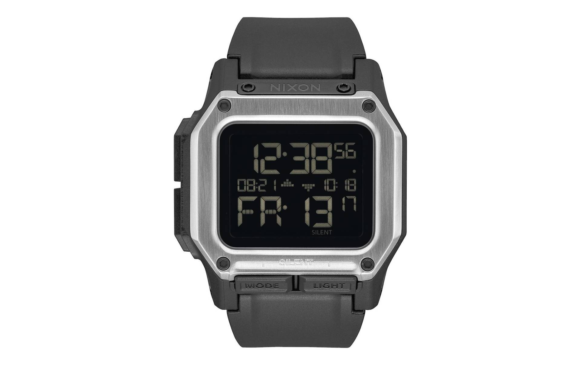 Nixon Digitaluhr »black/silver« von Nixon