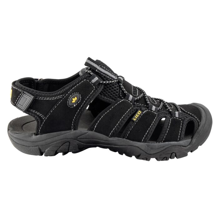 Trekking Sandale schwarz unisex schwarz, 37 von Lico