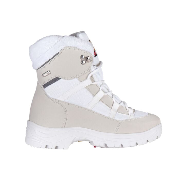 Winterstiefel für Damen mit umklappbarer OC System®Tipper Eiskralle, offwhite, 37