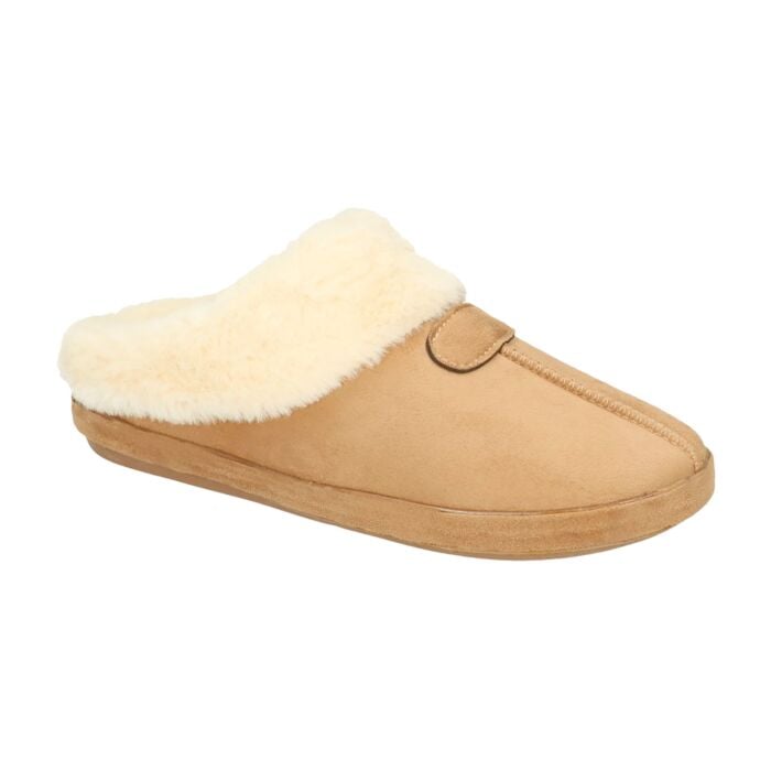 Wohlfühlschuh für Sie aus samtweichem Softmaterial beige, 39 von Comforta