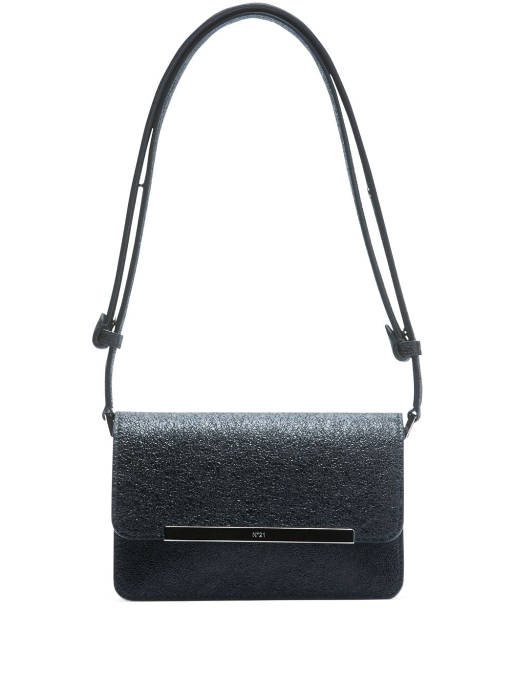 Nº21 Edith Vulcano leather mini bag - Black von Nº21