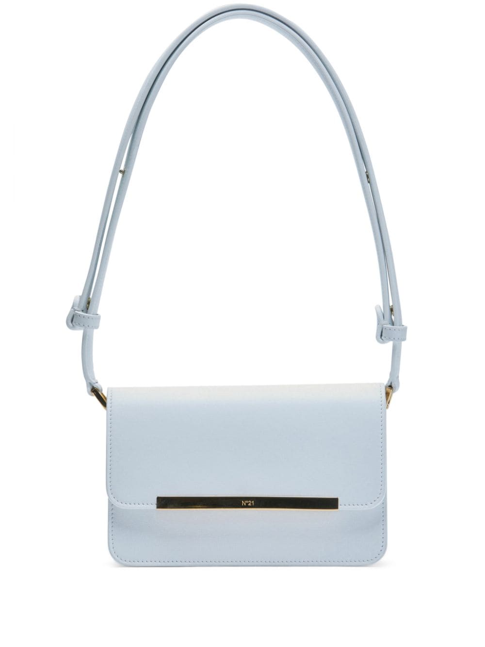 Nº21 Edith leather mini bag - White von Nº21