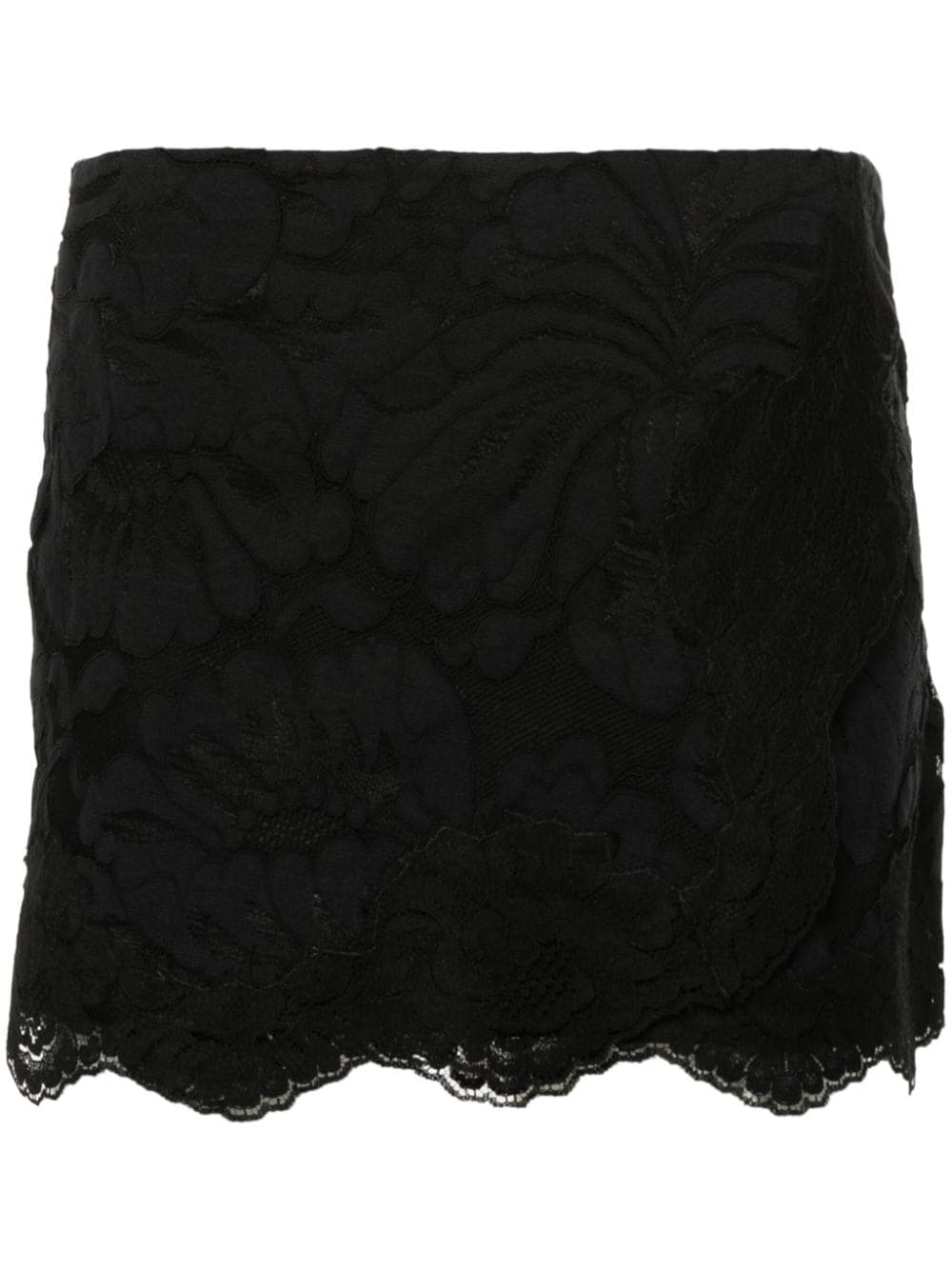 Nº21 floral-lace mini skirt - Black von Nº21