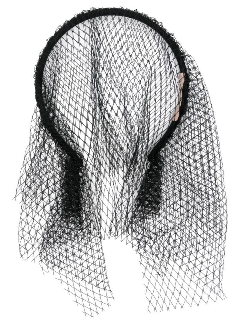 Nº21 veil-detail headband - Black von Nº21