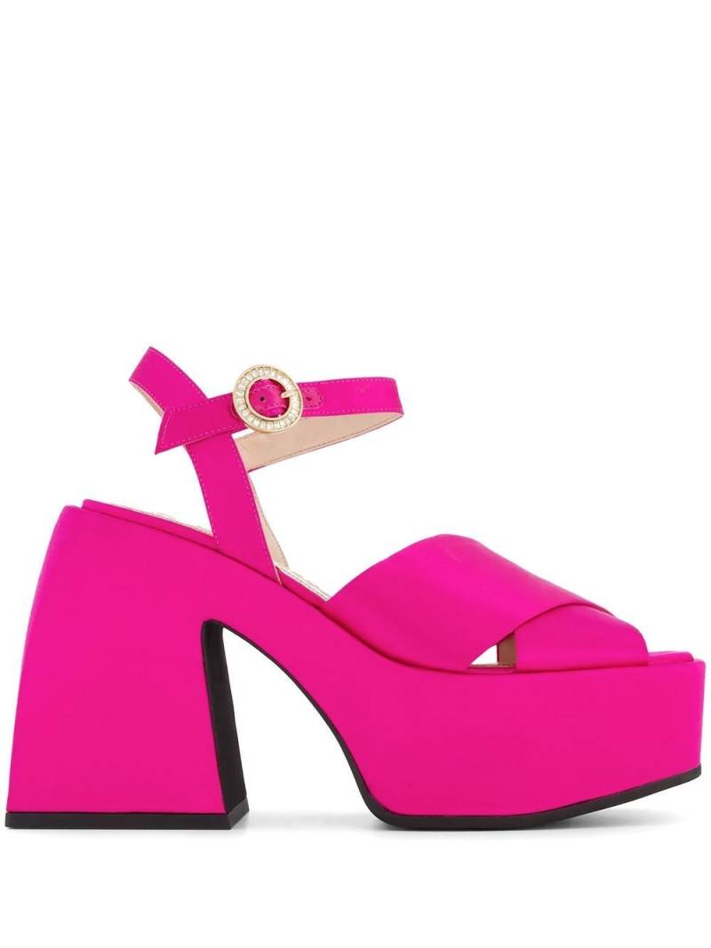 Nodaleto Bulla Joni 105mm sandals - Pink von Nodaleto