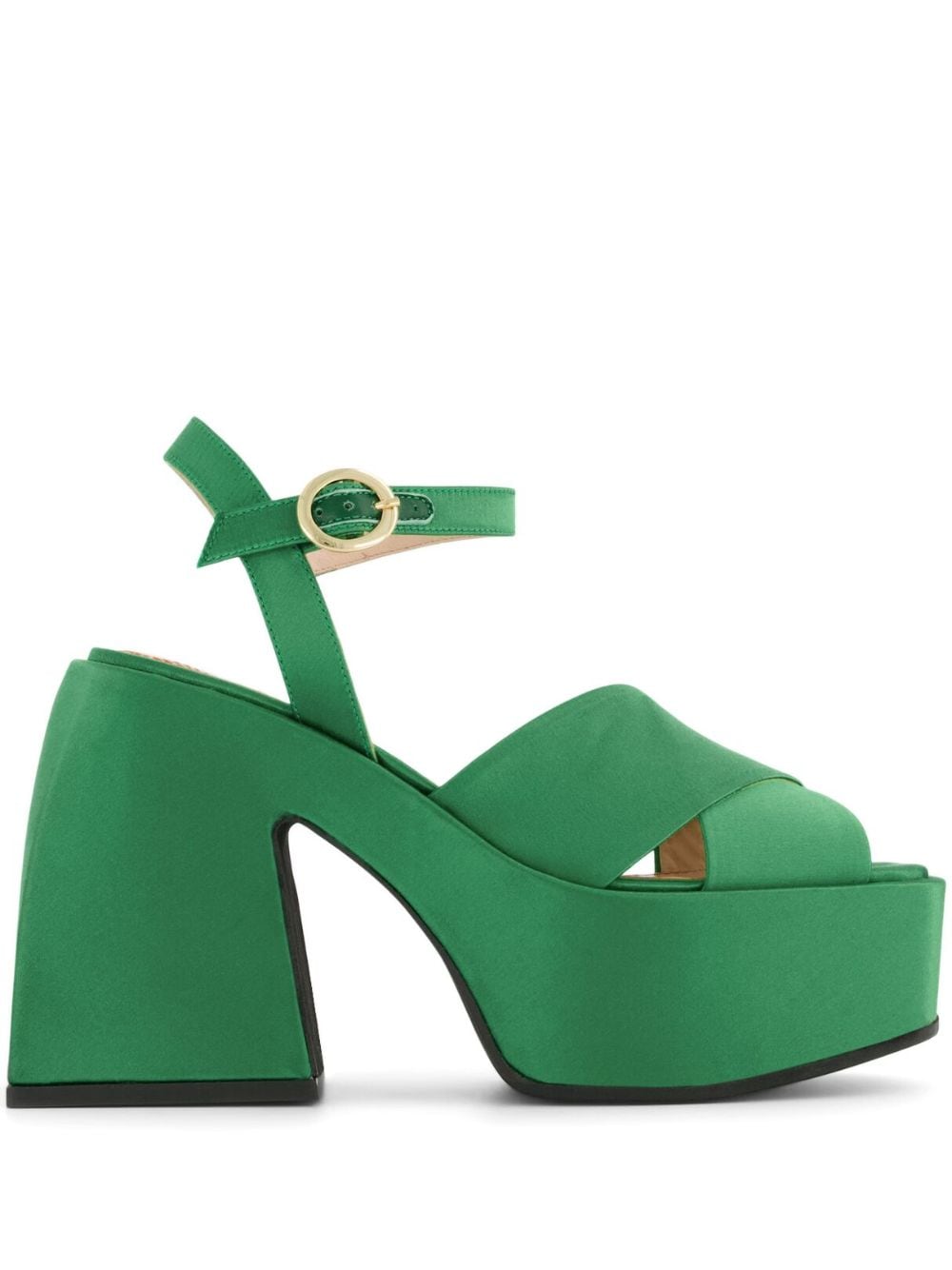 Nodaleto Bulla Joni crossover-strap sandals - Green von Nodaleto